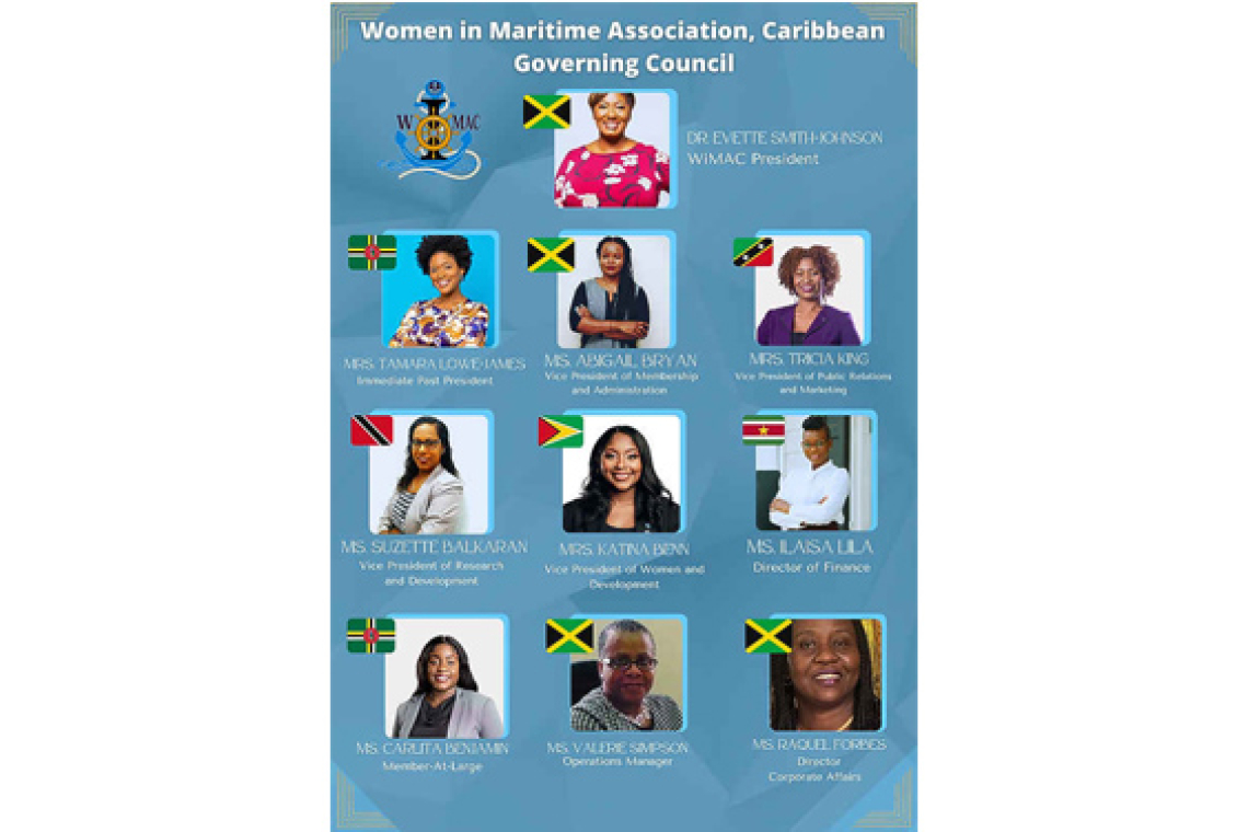 New leaderSHIP for Women in  Maritime Association Caribbean