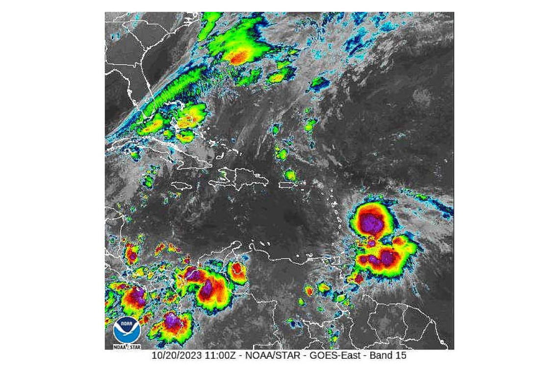 Sint Maarten Now Under a Tropical Storm Warning/Hurricane Watch