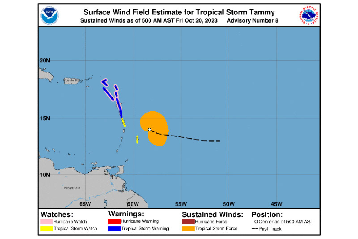 Schools to Close at 12:00 PM due to Tropical Storm Tammy   