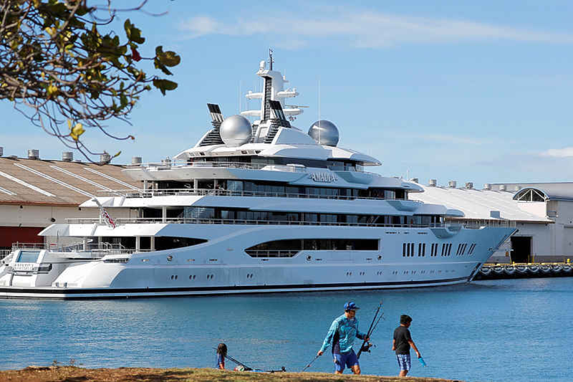 US says it wants forfeiture of billionaire Russian oligarch's $300 mln superyacht 