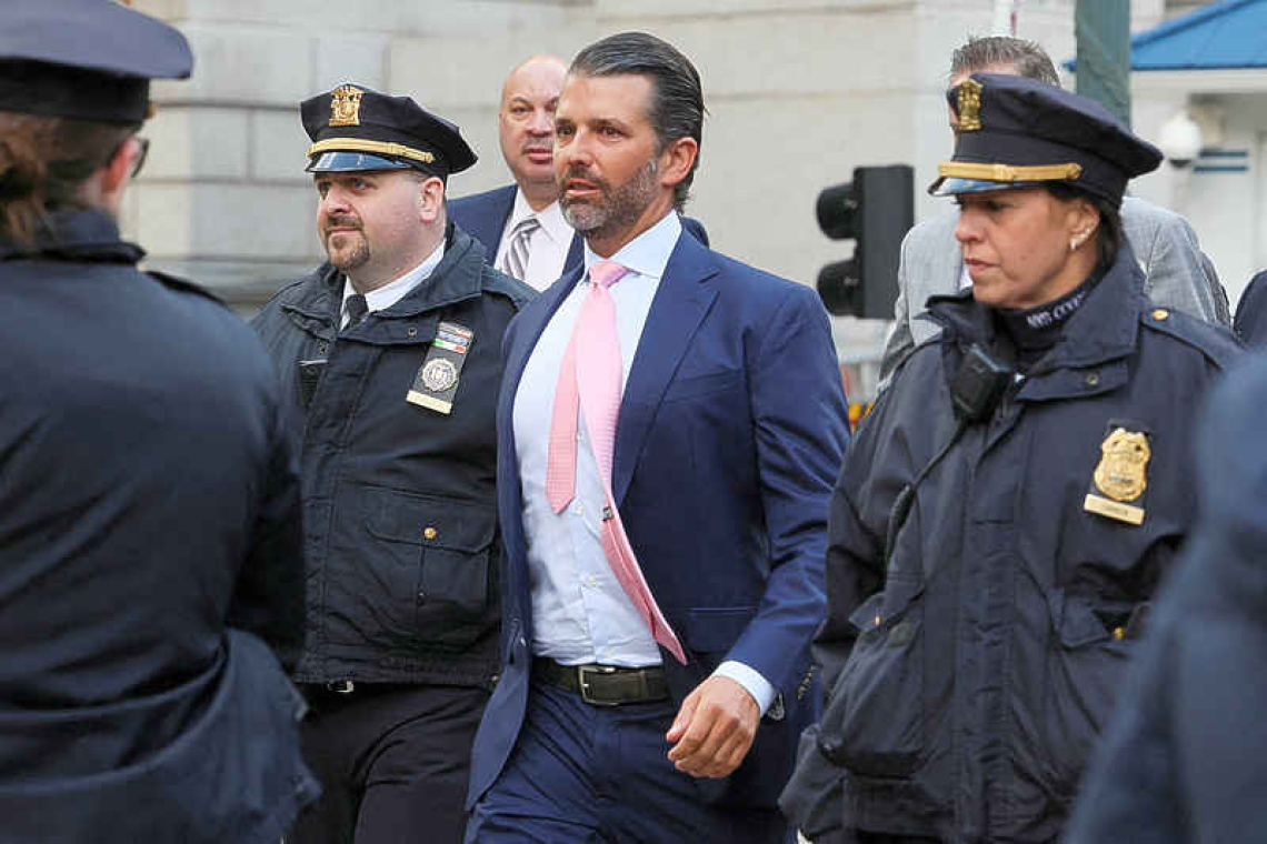 Donald Trump Jr. says he played minor role in company finances