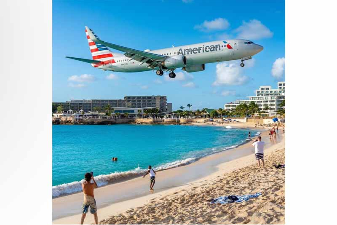 American Airlines ups  flights to St. Maarten
