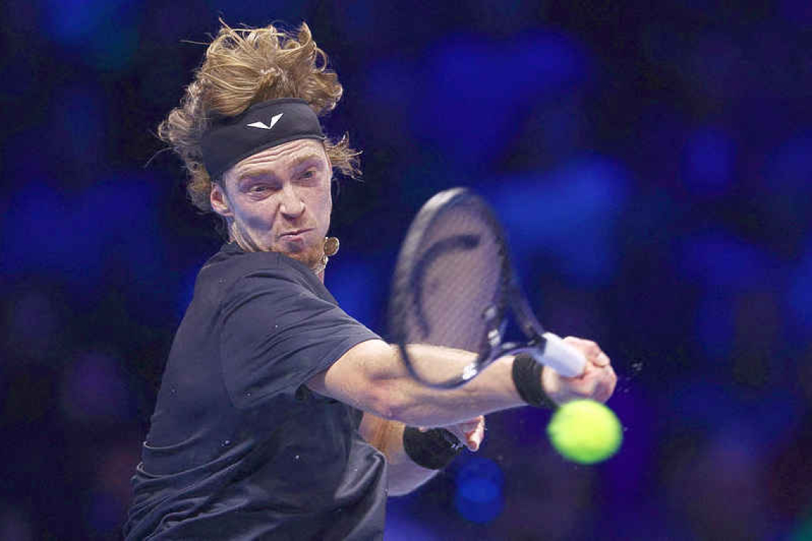 Medvedev tops Rublev, Zverev overcomes Alcaraz at ATP Finals 