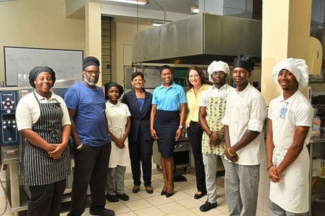 Sandals Foundation partners with ABHTI  to support Culinary Arts Department