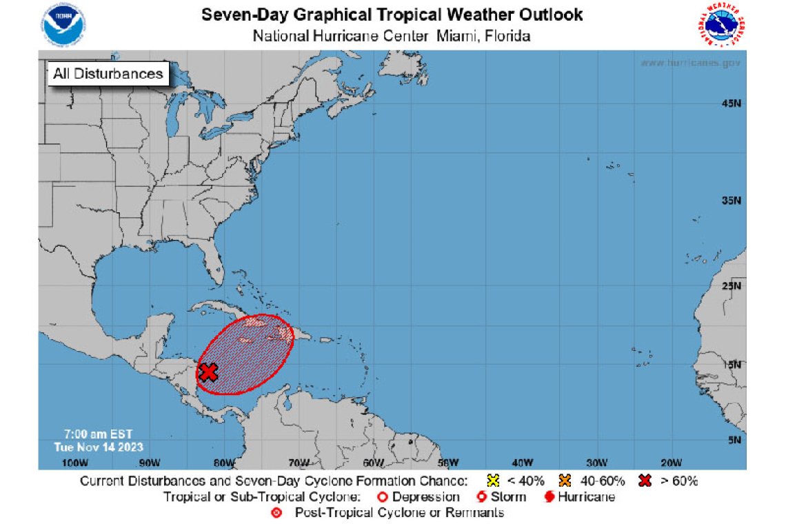 Tropical Weather Outlook for the North Atlantic...Caribbean Sea and the Gulf of Mexico