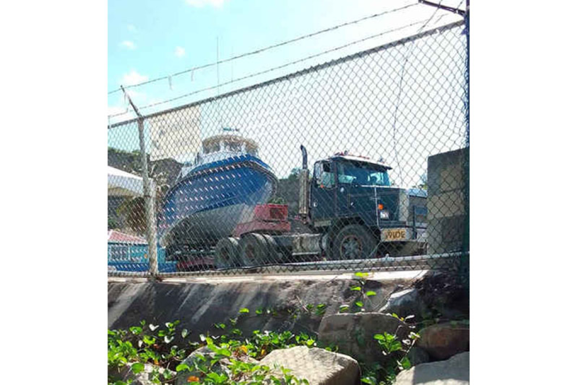 ‘Waterman’ vessel sold in auction  after 20 years of service in Statia