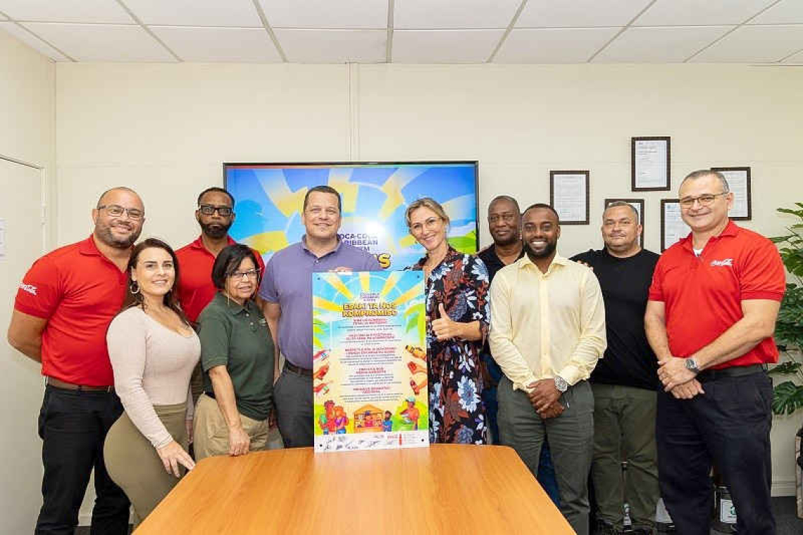 Coca-Cola Curaçao  joins regional pledge