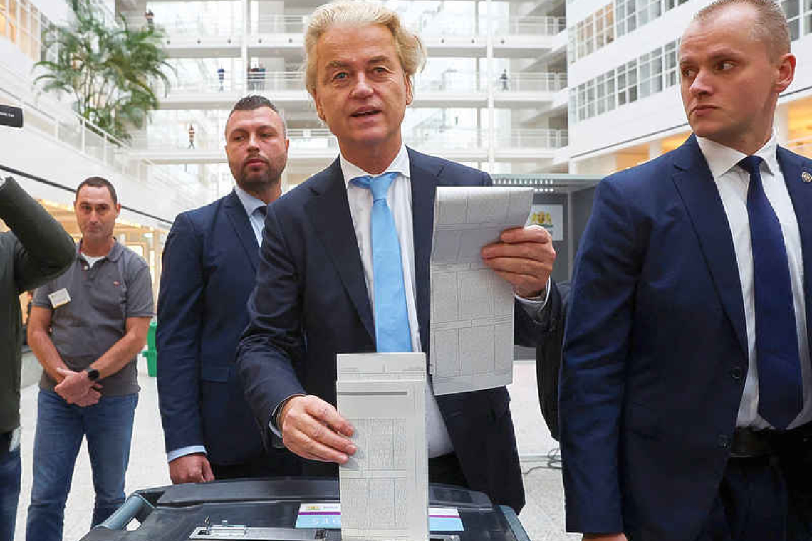 PVV predicted to win 37 seats in  stunning Dutch election outcome
