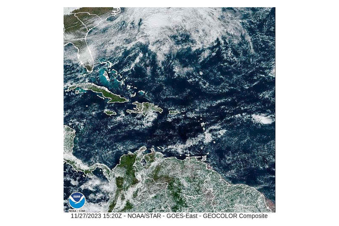 PUBLIC WEATHER FORECAST FOR ST. MAARTEN