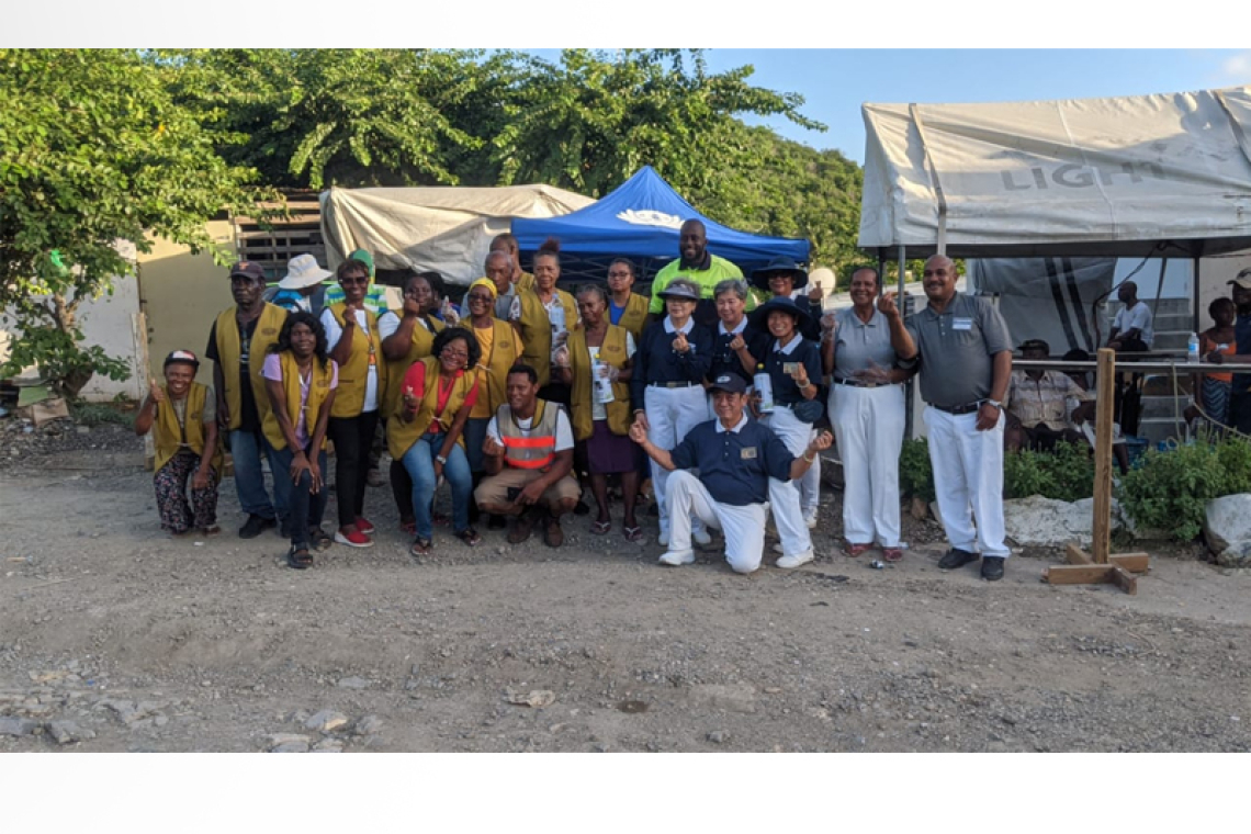 Tzu Chi Foundation brings relief to 351  families with donation of food supplies