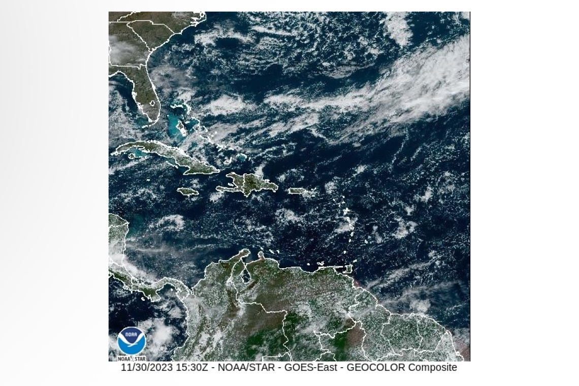 PUBLIC WEATHER FORECAST FOR ST. MAARTEN 