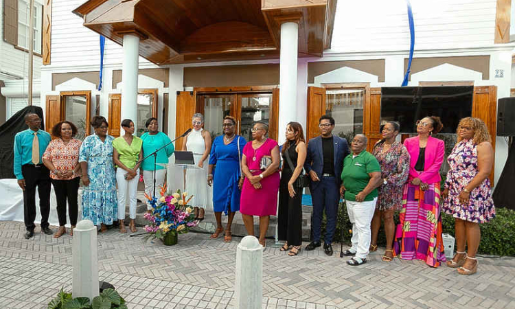 Unveiling of new office and logo  of St. Maarten Tourism Bureau