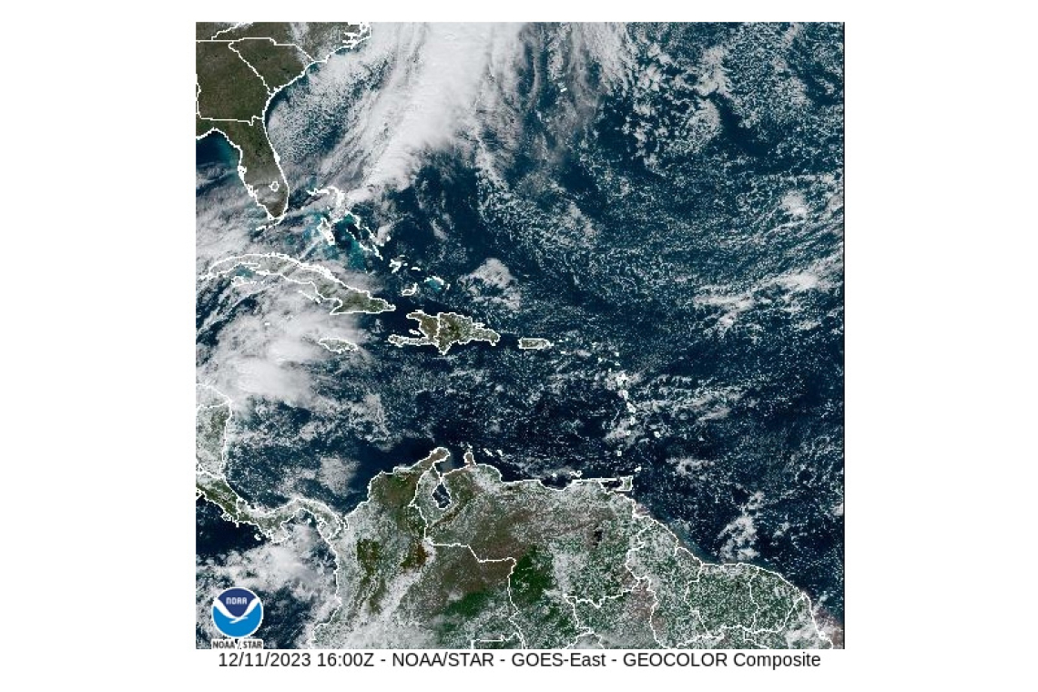 PUBLIC WEATHER FORECAST FOR ST. MAARTEN 