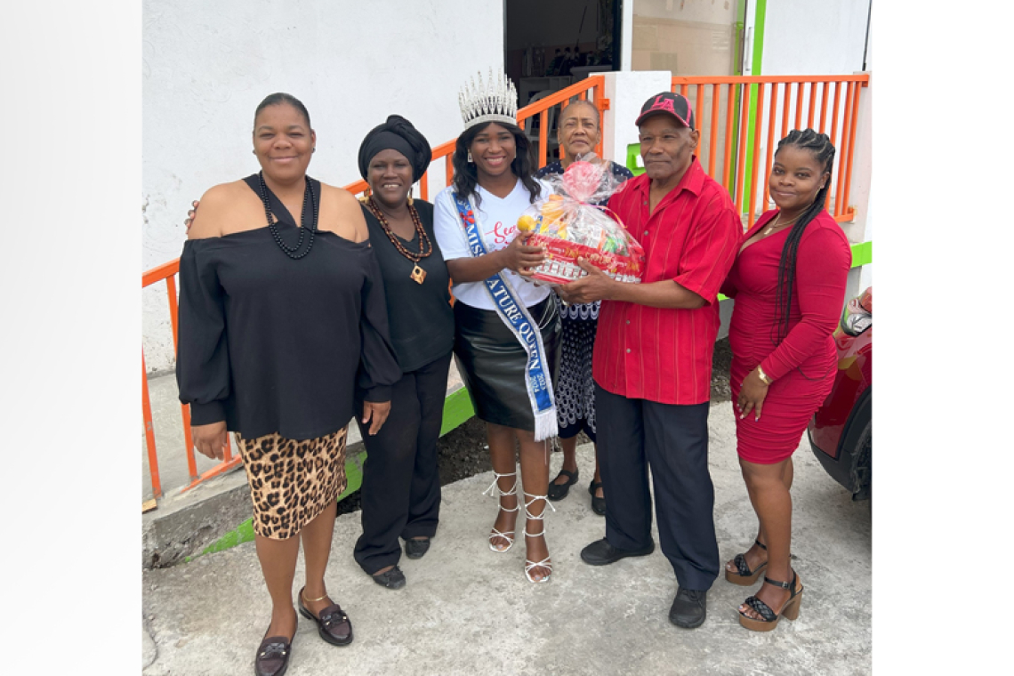 Christmas baskets for  Statia’s less fortunate