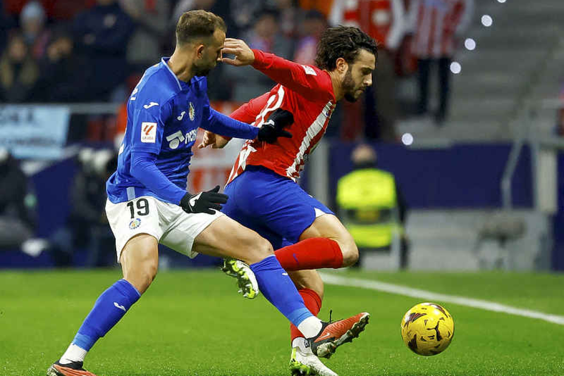 Getafe hold Atletico Madrid to 3-3 draw as Griezmann equals club record