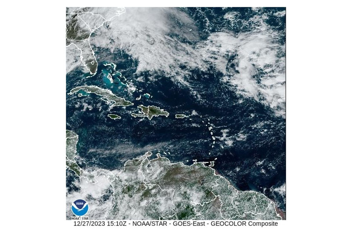 PUBLIC WEATHER FORECAST FOR ST. MAARTEN 