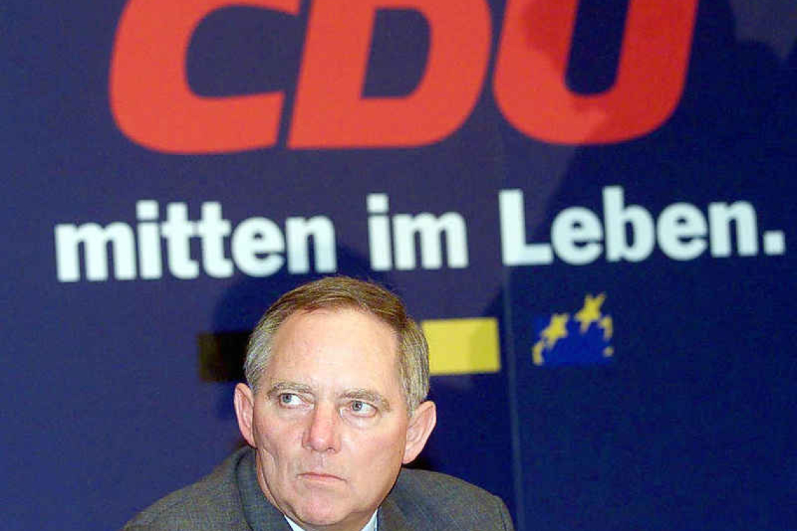 Wolfgang Schaeuble, veteran of German politics, dies at 81 