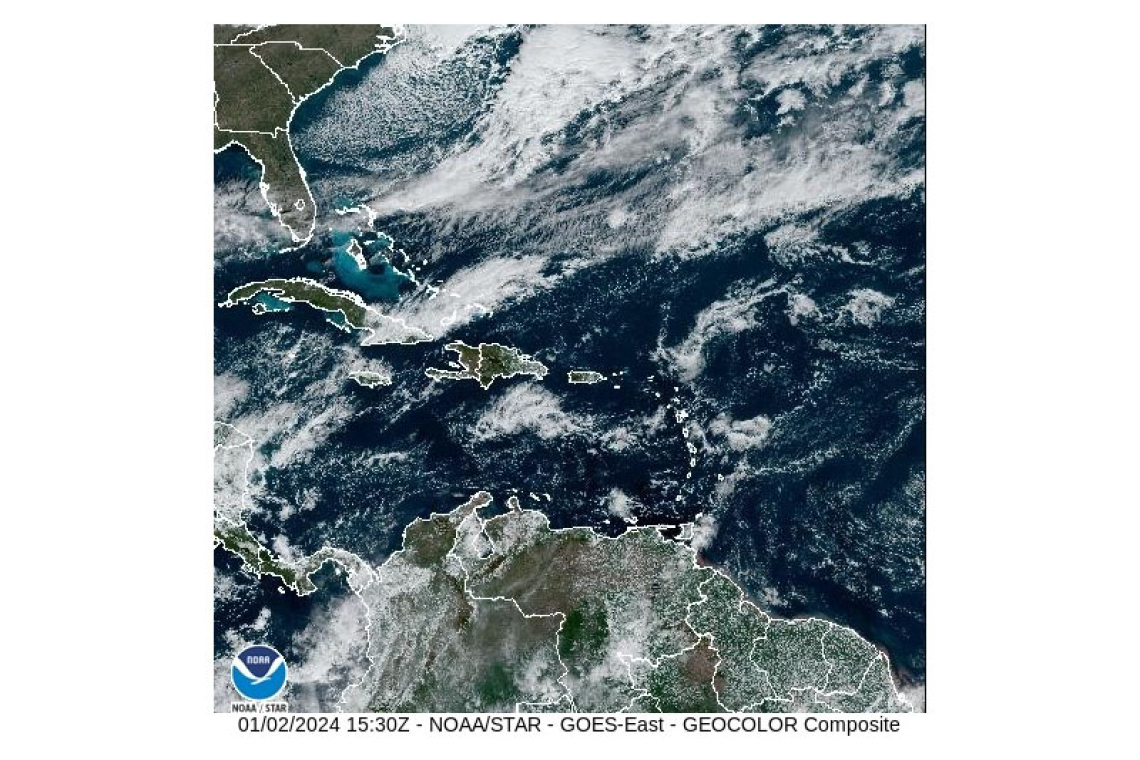 PUBLIC WEATHER FORECAST FOR ST. MAARTEN 