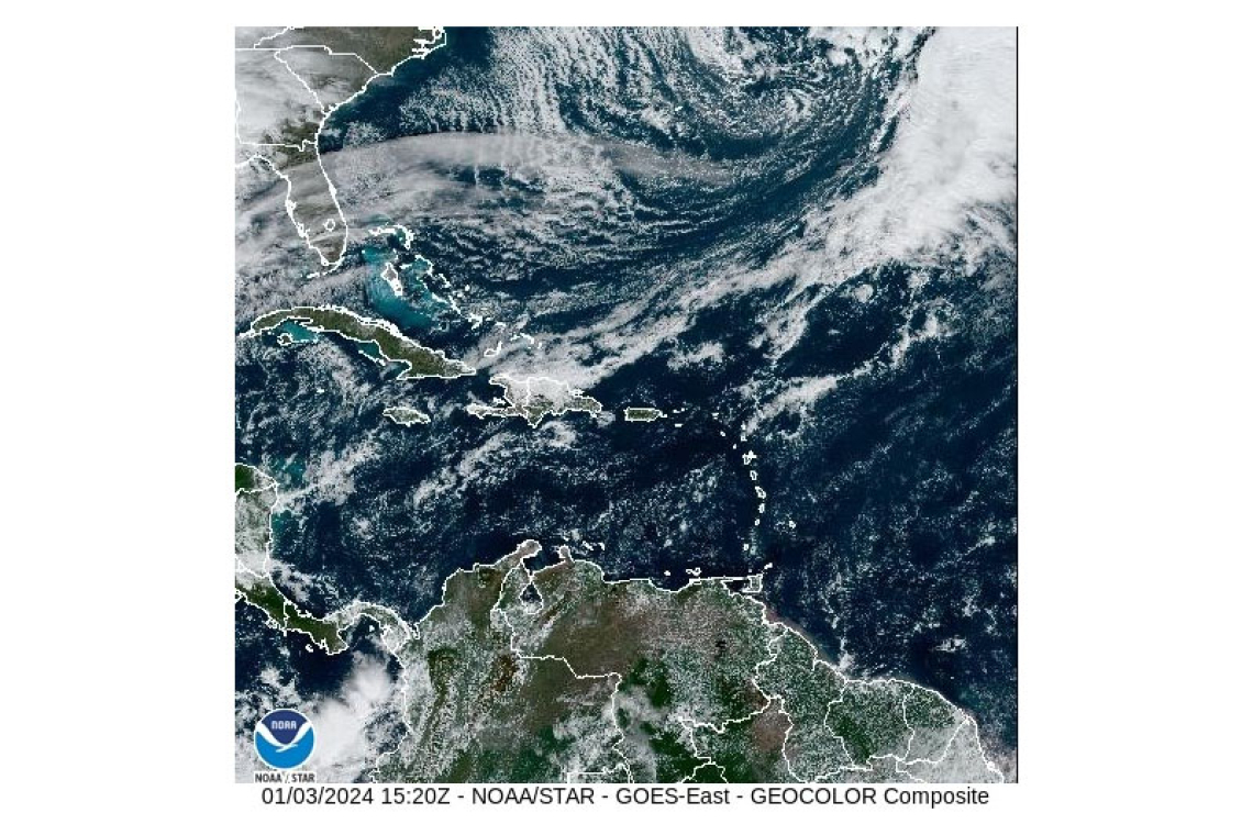 PUBLIC WEATHER FORECAST FOR ST. MAARTEN 