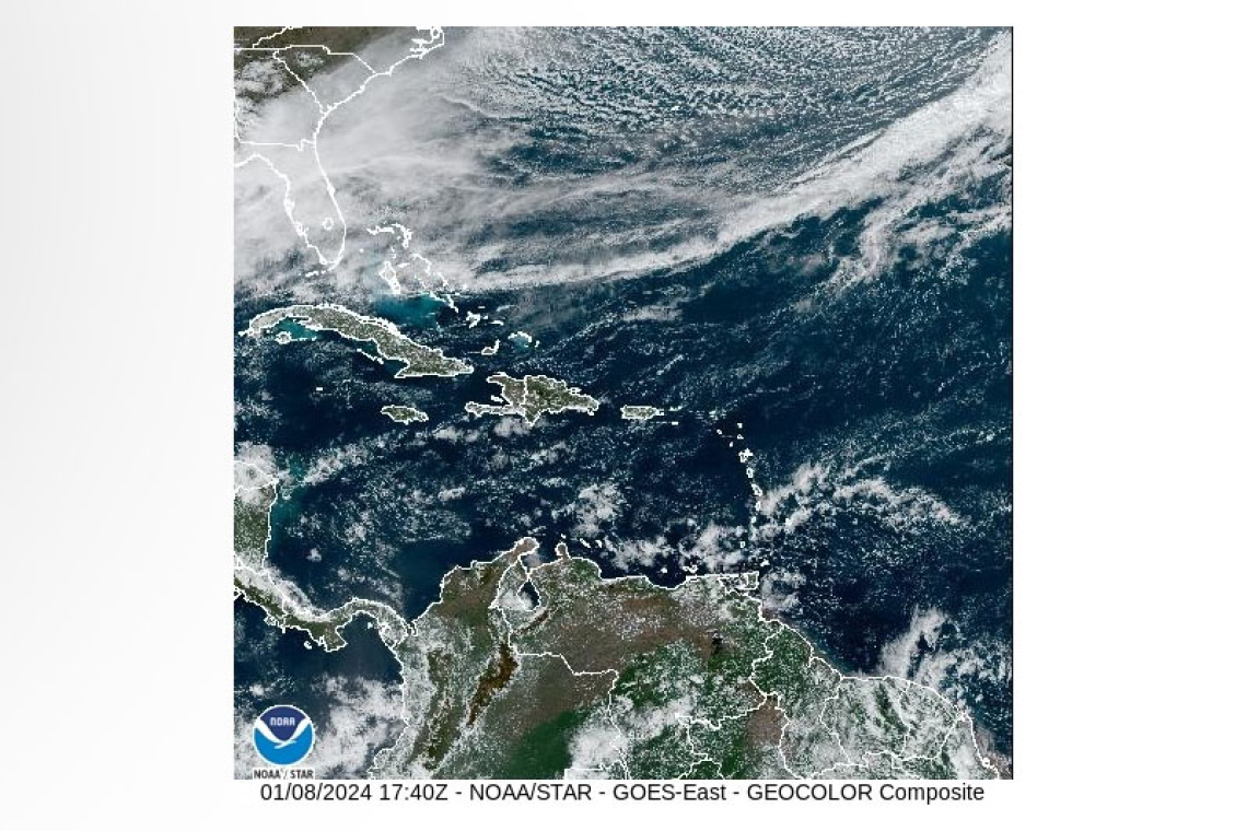 PUBLIC WEATHER FORECAST FOR ST. MAARTEN 