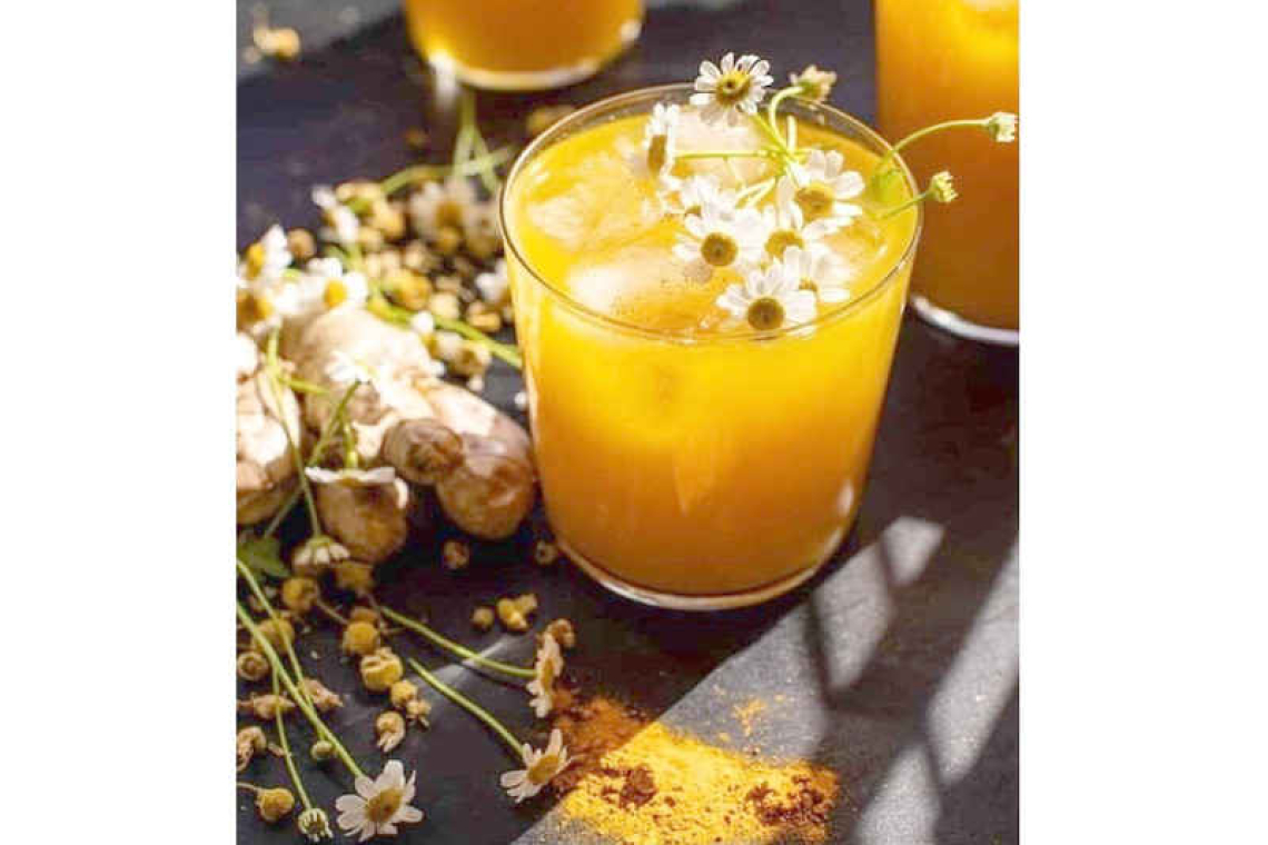 Fiery Golden Mango Tonic