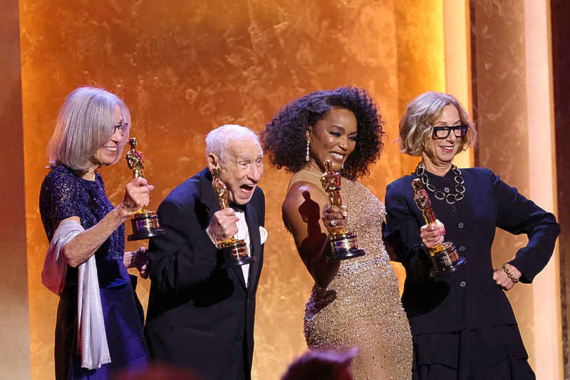 Angela Bassett, Mel Brooks accept honorary Oscars at Hollywood gala