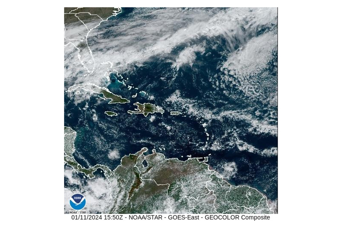 PUBLIC WEATHER FORECAST FOR ST. MAARTEN 