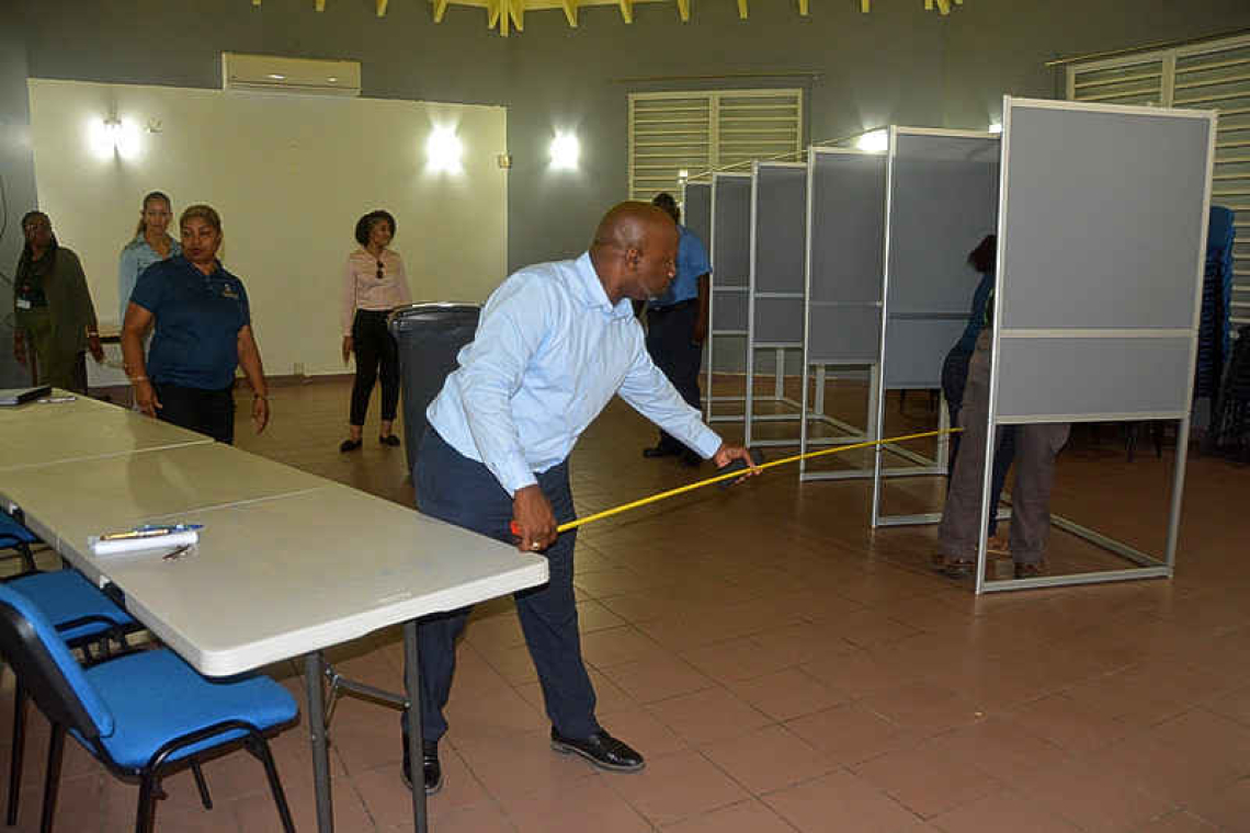 Polling stations inspected,  all set for today’s elections