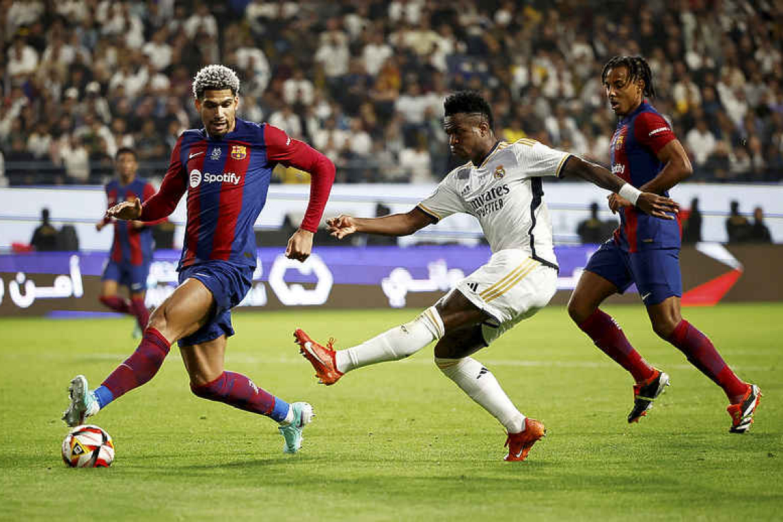 Real Madrid thrash old rivals Barcelona 4-1 to win Super Cup