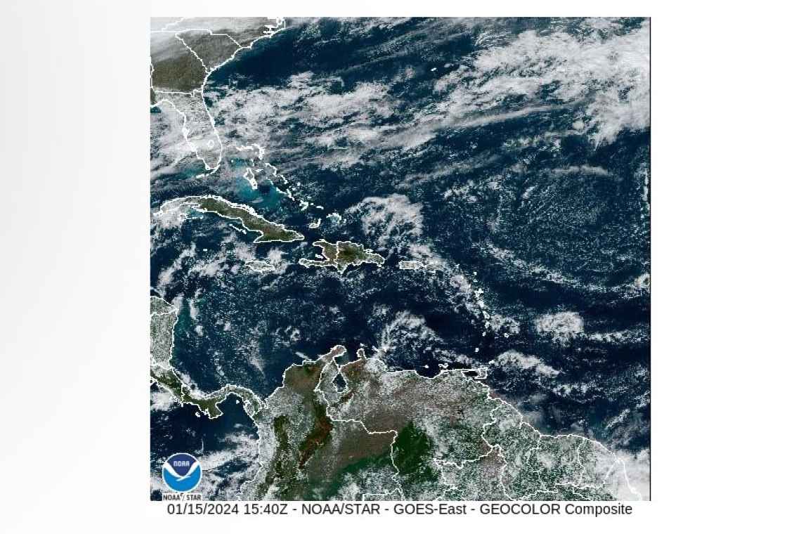 PUBLIC WEATHER FORECAST FOR ST. MAARTEN 