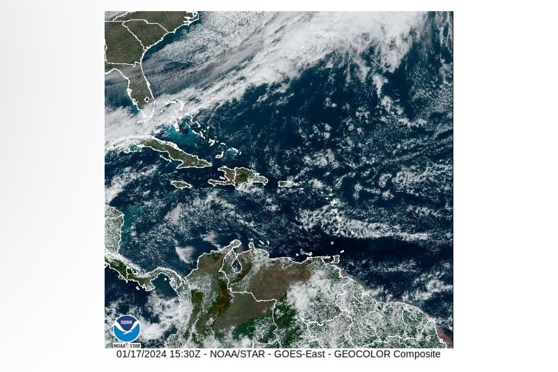 PUBLIC WEATHER FORECAST FOR ST. MAARTEN