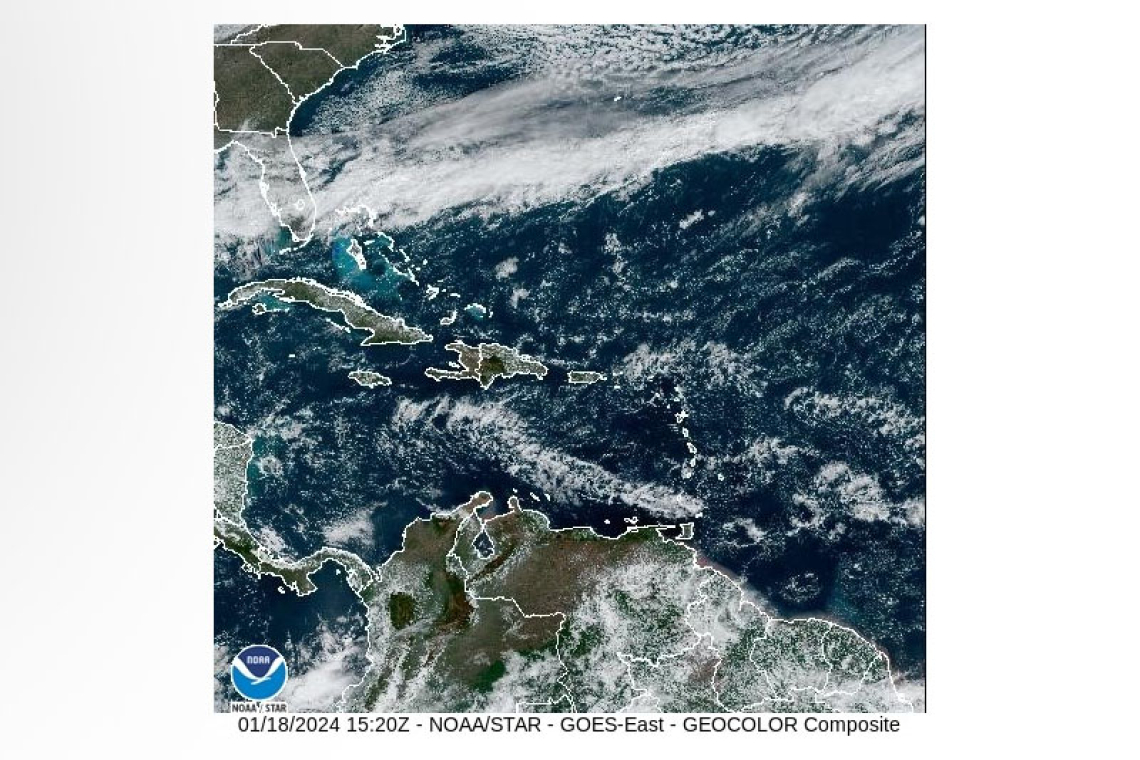 PUBLIC WEATHER FORECAST FOR ST. MAARTEN 