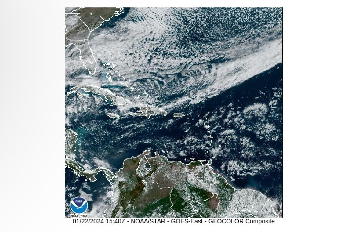 PUBLIC WEATHER FORECAST FOR ST. MAARTEN 