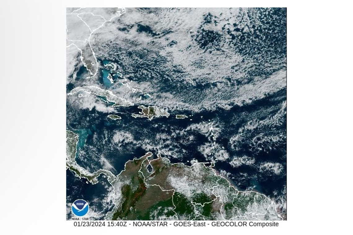 PUBLIC WEATHER FORECAST FOR ST. MAARTEN 