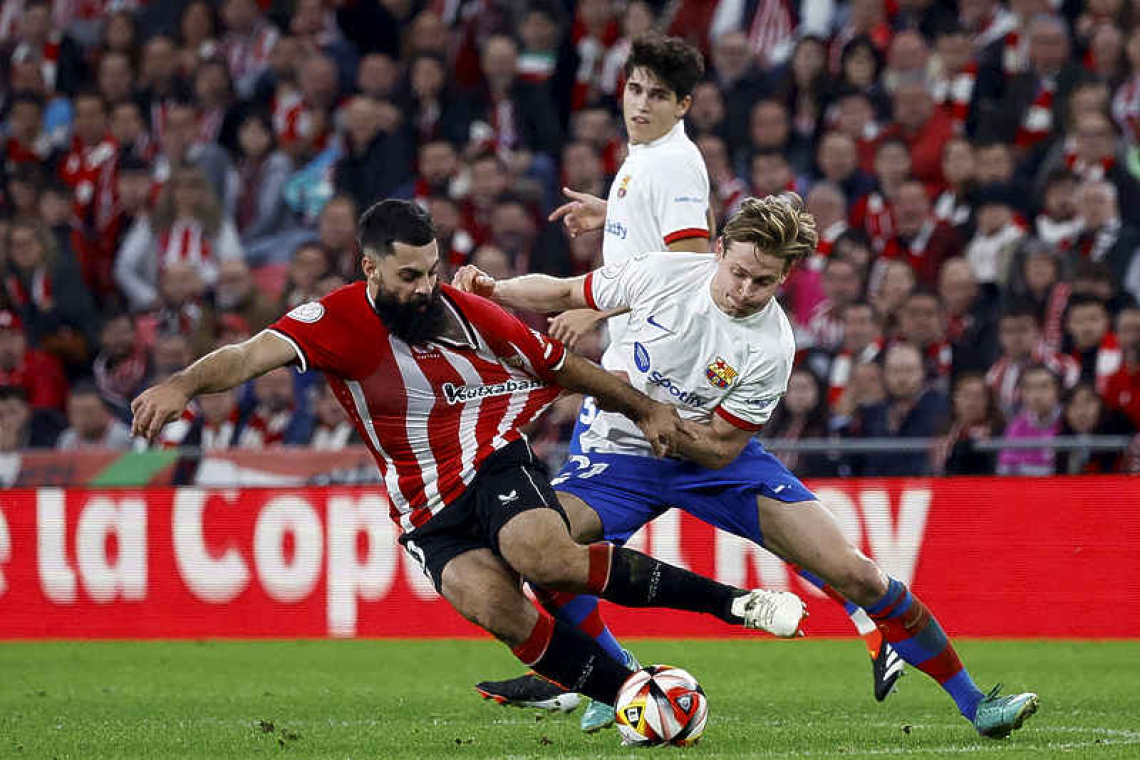 Barcelona knocked out of Cup as Athletic hit extra-time double 