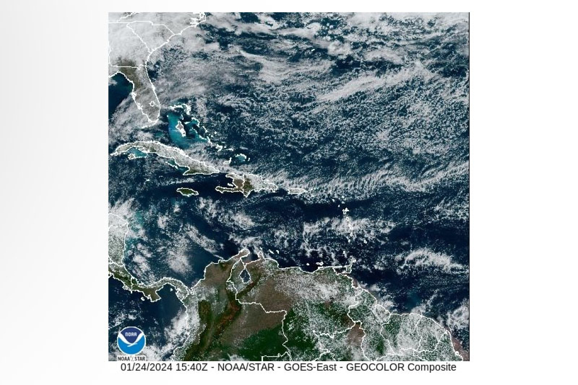 PUBLIC WEATHER FORECAST FOR ST. MAARTEN 