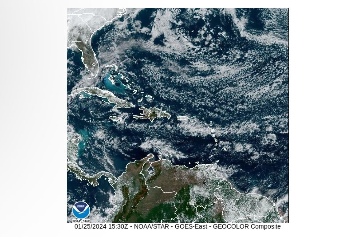 PUBLIC WEATHER FORECAST FOR ST. MAARTEN 