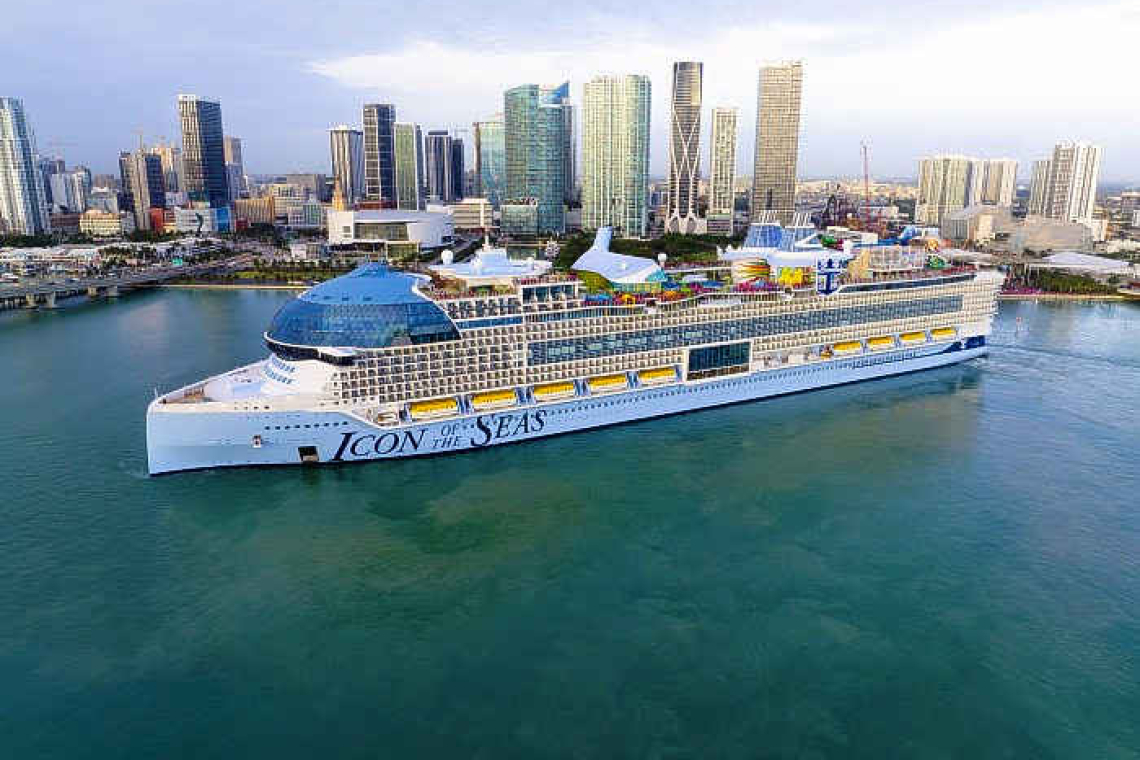 Largest cruise ship in the world  to make inaugural call Feb. 13