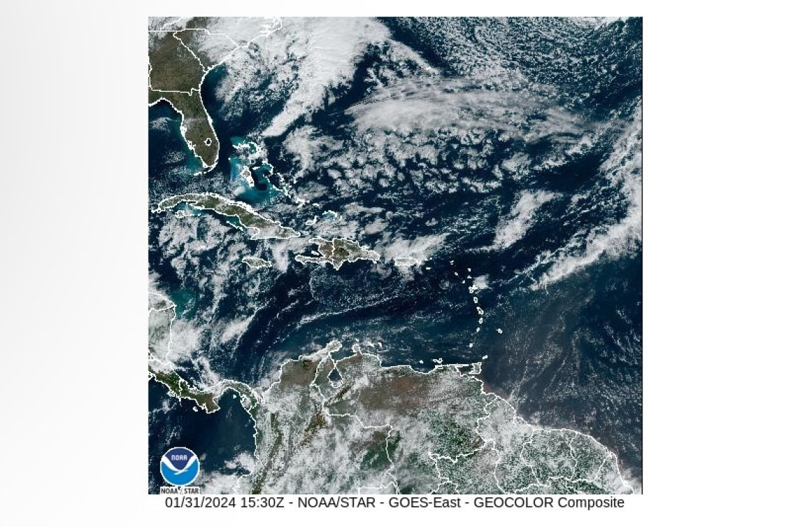 PUBLIC WEATHER FORECAST FOR ST. MAARTEN 