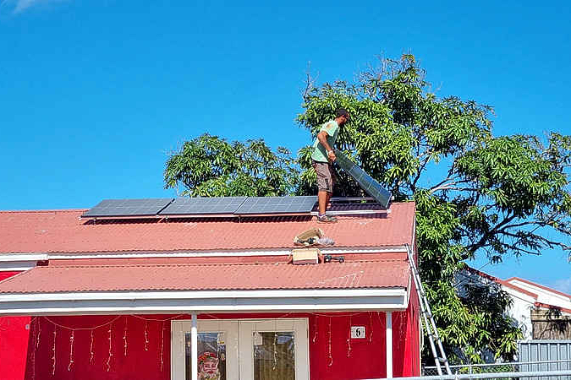 Housing Foundation now installing  solar panels on renovated homes