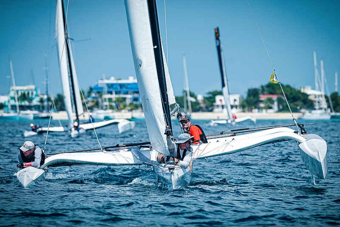 Merlin and Nemo win their class in Caribbean Multihull Challenge 