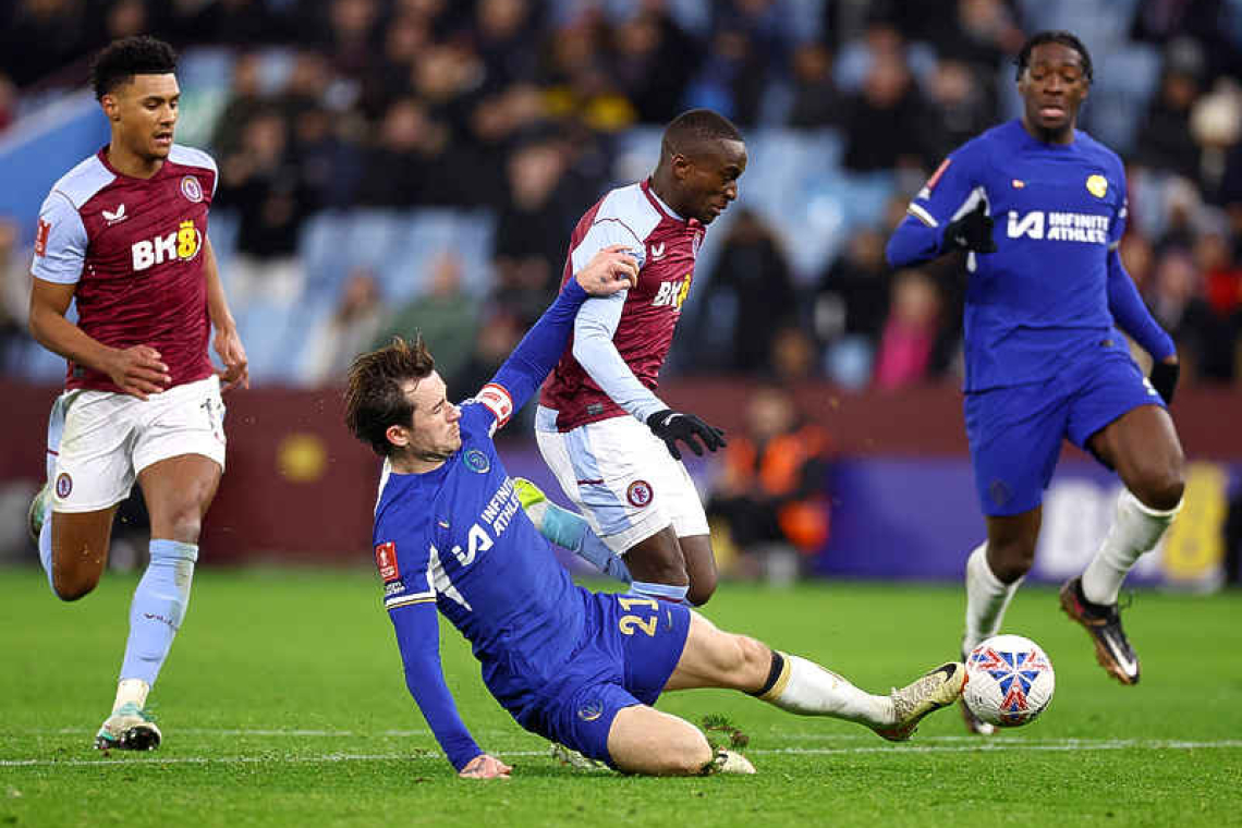 Chelsea ease pressure on Pochettino with classy Cup win at Aston Villa 