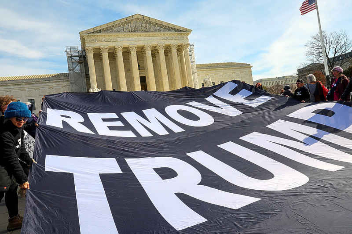 Trump ballot disqualification bid gets skeptical US Supreme Court reception 