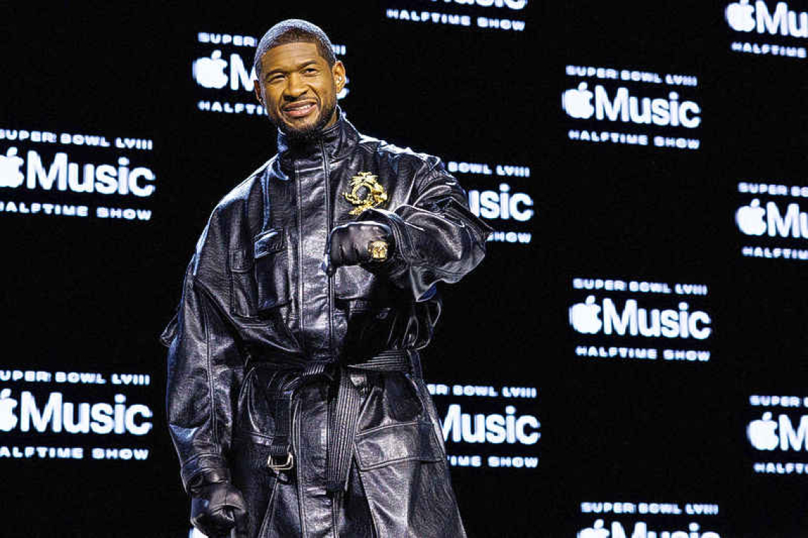 Usher says Super Bowl halftime show will be a career crescendo
