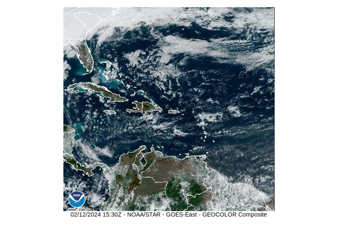 PUBLIC WEATHER FORECAST FOR ST. MAARTEN