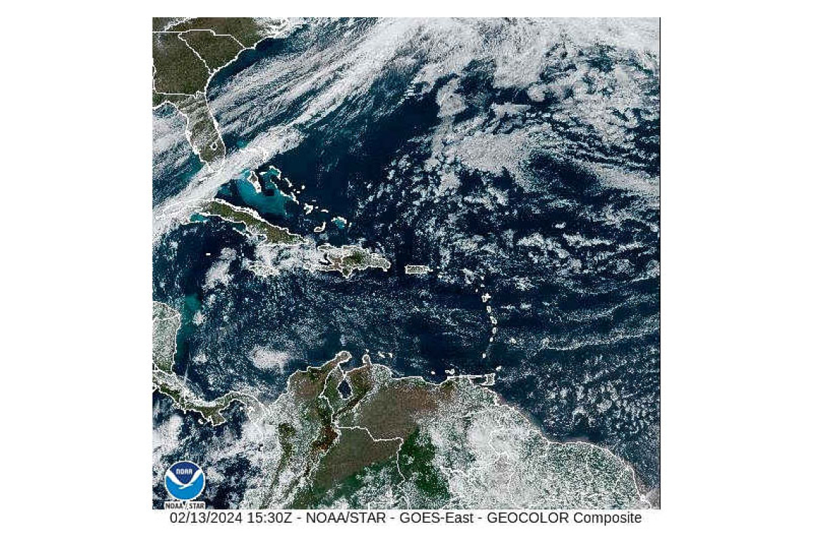 PUBLIC WEATHER FORECAST FOR ST. MAARTEN