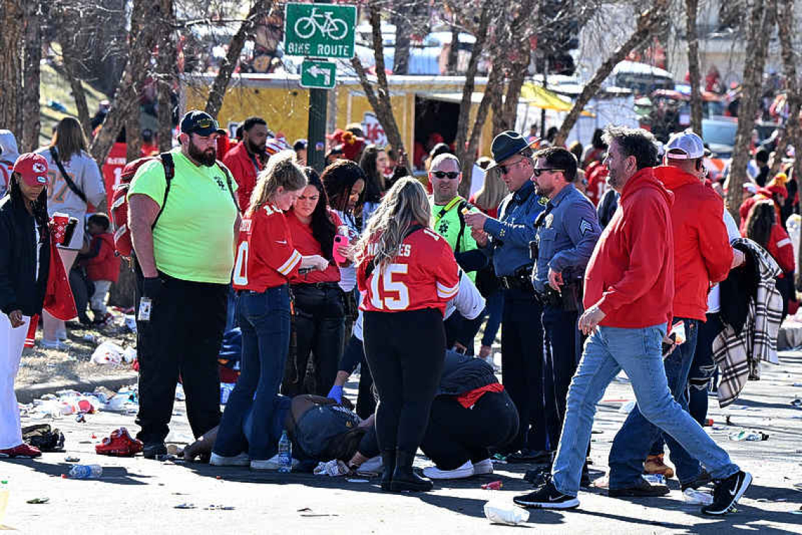 Gunfire mars Kansas City Super Bowl victory rally