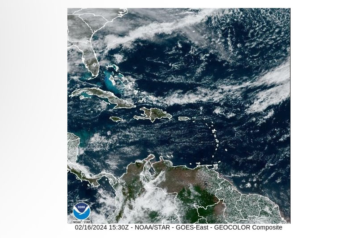 PUBLIC WEATHER FORECAST FOR ST. MAARTEN 