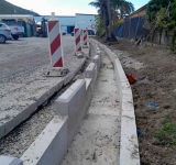    Orange Grove Road drainage system  installation approaches completion