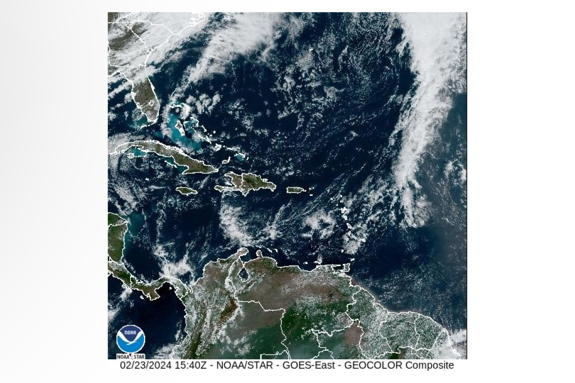 PUBLIC WEATHER FORECAST FOR ST. MAARTEN 